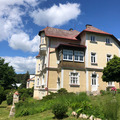 property to swap: Luxusvilla 4 Wohnungen 600qm Wfl. Marienbad Tschechien 2500qm Gru