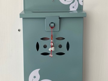  : HK Letter Box in Sky blue lacquer