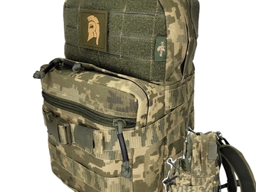 Manufacturers: Штурмовий рюкзак 5-7л.,з моллє+ плечові знімні рюкзачні лямками 