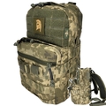 Виробники: Штурмовий рюкзак 5-7л.,з моллє+ плечові знімні рюкзачні лямками 