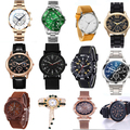 Buy Now: 200PCS Women's Men's Steel leather and Nylon Quartz Watch