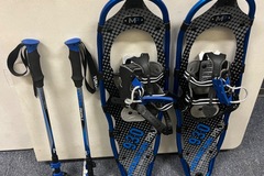 Rent per day: Large snowshoes with trekking poles