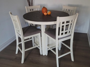 Individual Seller: DINING TABLE WITH 4 CHAIRS 