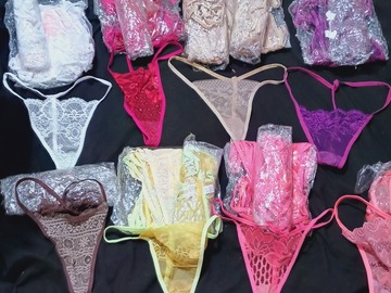 Buy Now: Lot of 50 Assorted Style and Size G-String Panties