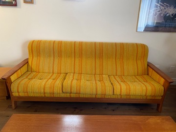 Individual Seller: Teak Frame Sofa and chair