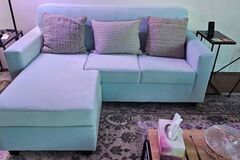 Individual Seller: Velvet turquoise modular sofa for condos
