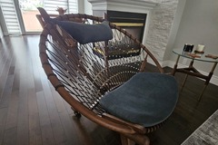 Individual Seller: Blue Accent Chair