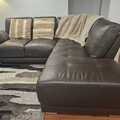 Individual Seller: Leather Sectional Sofa