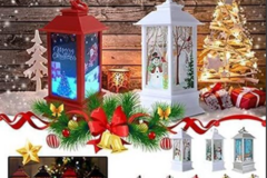 Comprar ahora: 96PCS Christmas Candle Lantern Decoration Light
