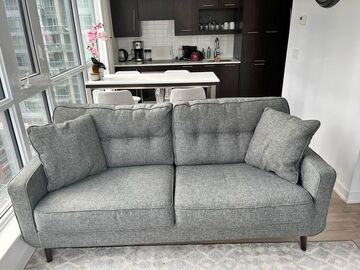 Individual Seller: Light Grey Ashley Homestore Couch Loveseat