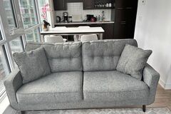 Individual Seller: Light Grey Ashley Homestore Couch Loveseat