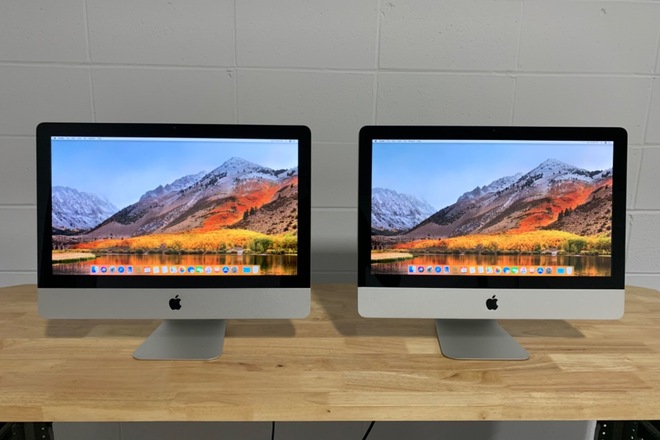 (2) 21.5” Fully Functional Refurbished Apple iMac Core 2 Duo 