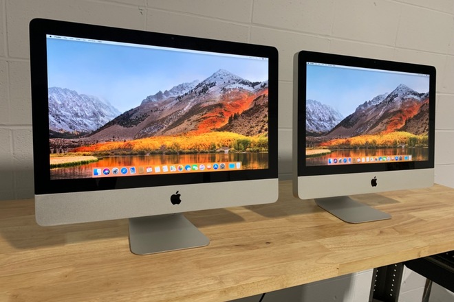 (2) 21.5” Fully Functional Refurbished Apple iMac Core 2 Duo 
