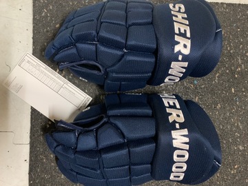 Verkaufen mit Online-Zahlungen: Sherwood Rekker EK9 Handschuhe Navy