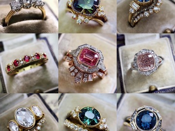Buy Now: 50pcs Engagement Ring with Zirconia Ring
