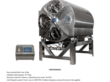  : Liquid extractor & centrifuge “Mini”.