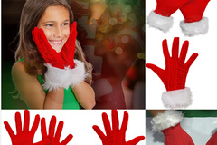 Comprar ahora: 40 Pairs Christmas Warm Gloves