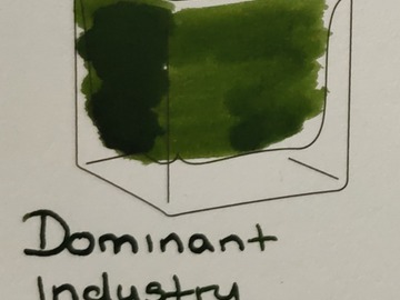 Selling: 2.5ml Dominant Industry Leaf Green Ink Sample
