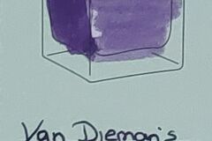 Selling: 2.5ml Van Dieman's Hollywood Elizabeth Ink Sample