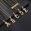 Buy Now: 100pcs 26 letters crown necklace