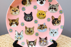  : Designer Plates: Cats