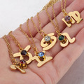 Buy Now: 100pcs twelve zodiac signs lucky stone necklace