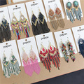 Buy Now: 30 pairs of vintage long handmade crystal earrings