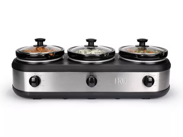 Renting out with online payment: TRU Triple Slow Cooker