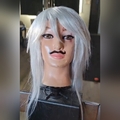 Selling with online payment: Long Silver Wig