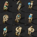 Buy Now: 50pcs intage Dripping Female Evil Eye Open Ring