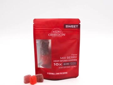  : Sweet Mix Berry Hemp Gummies 250mg - 10 Pack