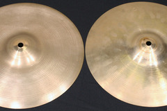 Selling with online payment: SOLD --1960s ZILDJIAN 12' Factory hi-hat cymbals