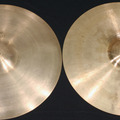 Selling with online payment: SOLD--- Pair of matched 1960s ZILDJIAN 14" Hi-hat cymbals
