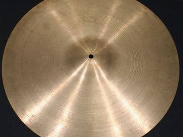 Selling with online payment: SOLD=== 1960s ZILDJIAN 20" crash/ride cymbal 1928 grams