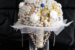 Selling: Brooch bouquets x 2. Special alternative to fresh flowers