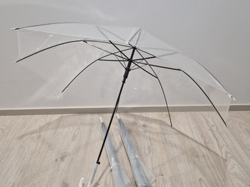 Myydään (Yksityinen): Läpinäkyvä sateenvarjo (1-3kpl, 15e/kpl)