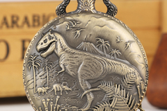 Comprar ahora: 25 Pcs Bronze Dinosaur Animal Necklace Quartz Pocket Watch 