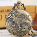 Buy Now: 25 Pcs Bronze Dinosaur Animal Necklace Quartz Pocket Watch 
