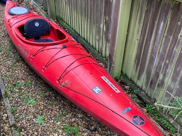 Hiring Out (per day): Touring kayak with paddle, spraydeck and buoyancy aid