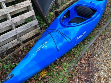 Hiring Out (per day): Touring kayak with paddle, spraydeck buoyancy aid