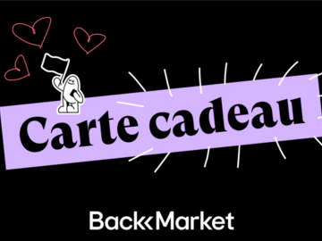 Vente: e-Carte cadeau BackMarket (100€)