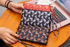 Buy Now: 50pcs Clutch bag mobile phone bag leather bag coin purse