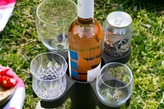 Selling with online payment : STILLA & SPIKE - Cup & Bottle Holder Set for Picnics & More.