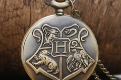 Buy Now: 30 Pcs Vintage Harry Potter Patterned Quartz Pocket Watch