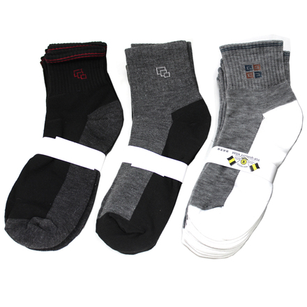 (360) Mixed Style Assorted Wholesale Men Ankle Crew Socks