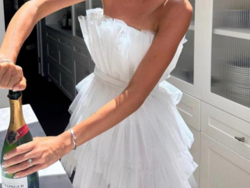 Selling: Carrie Mini Dress - White