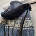 Winter sports: Sparkly, black, vintage women’s ski suit size 10