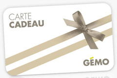 Vente: e-Carte cadeau GEMO (100€)