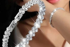 Comprar ahora: 80 Pcs Zircon Crystal Female Bracelets