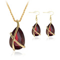 Comprar ahora: 100 Sets Luxury Crystal Women's Necklace Earrings Jewelry Set